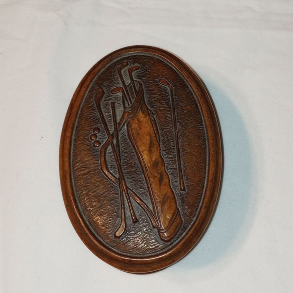 Vintage Golf Club Trinket Box